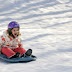 Baby Girl Enjoying On Ice