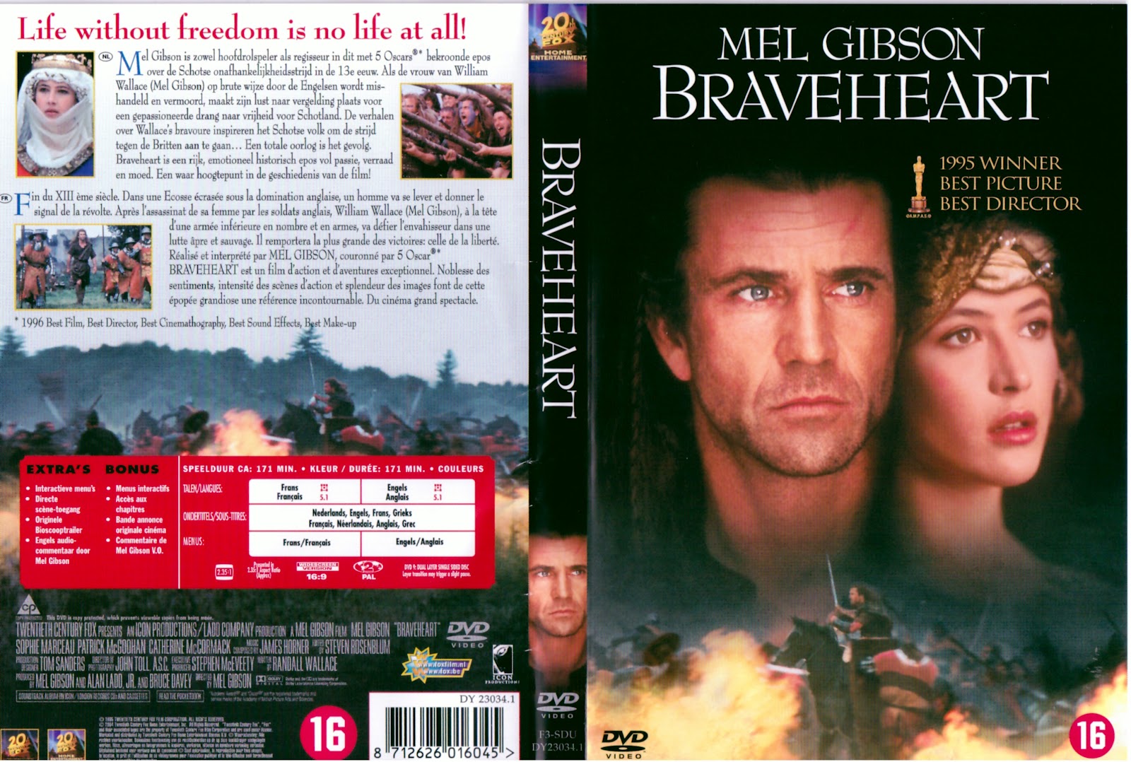 Braveheart Dvd Cover