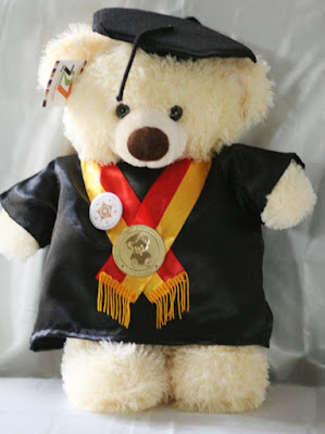 Boneka Teddy Wisuda