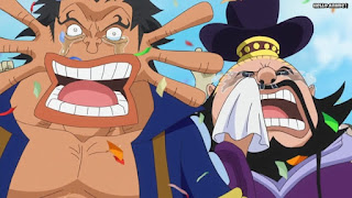 ワンピースアニメ 魚人島編 546話 右大臣 左大臣 | ONE PIECE Episode 546