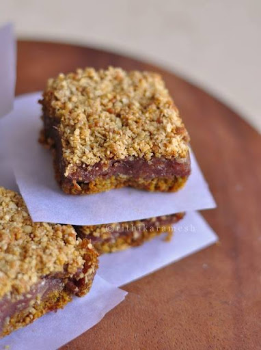 Rithika's Carrot n Coconut Date Squares