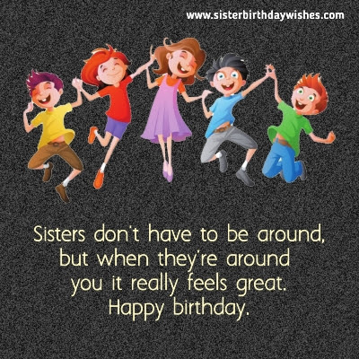 Big Sister Birthday Message