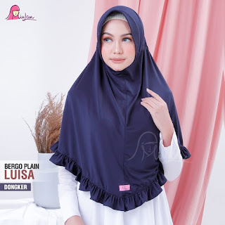 Jilbab Miulan Plain Luisa