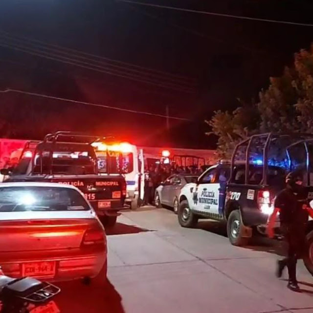 León, Guanajuato, Sicarios entraron a fiesta en Santa María de Cementos y rafaguean a asistentes, reportan 7 muertos y 5 heridos