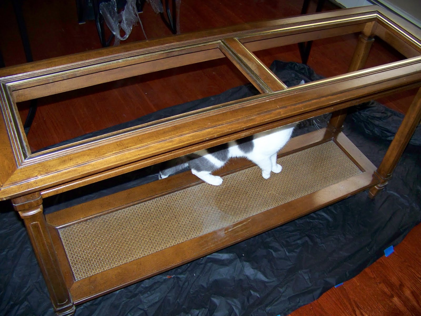 Smartsy And Artsy Sofa Table Makeover