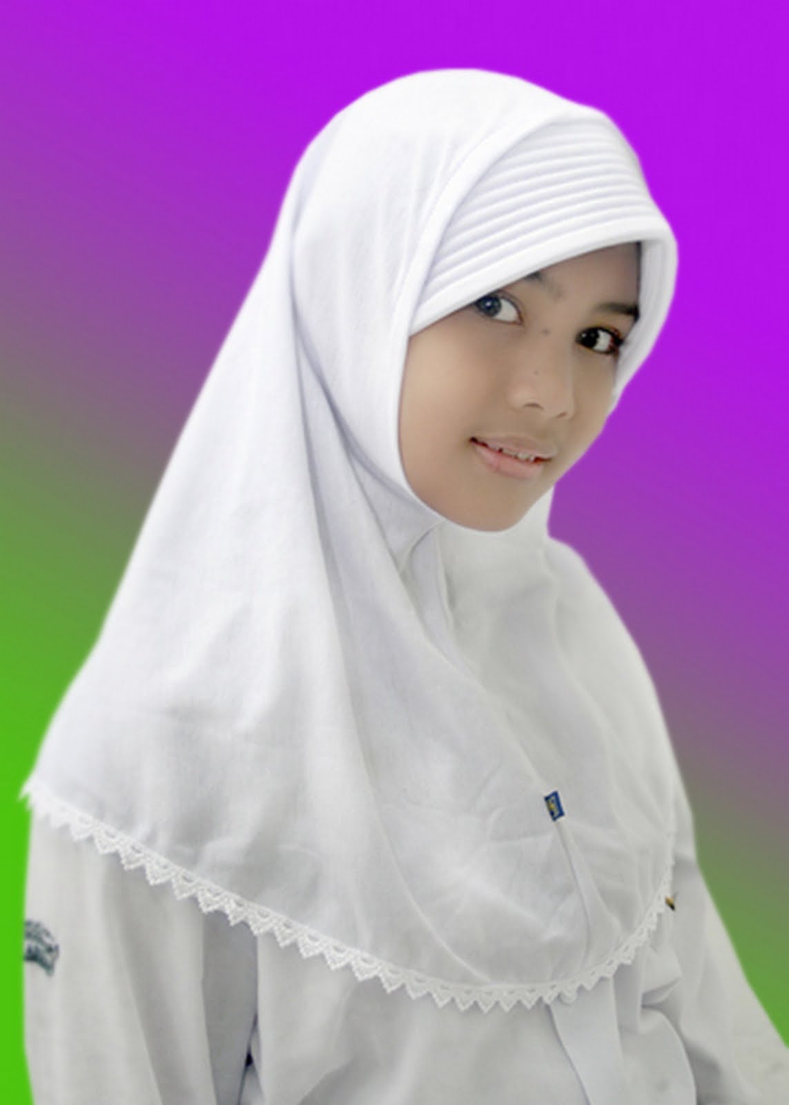 LizhDear Model jilbab anak  sekolah