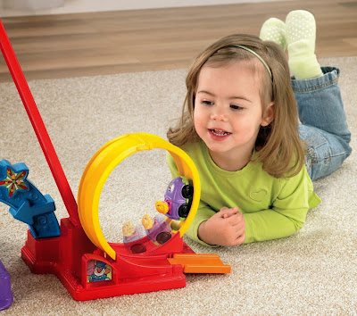 Fisher-Price Wheelies Loops 'n Swoops Amusement Park