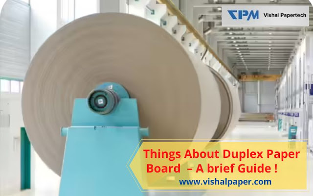 Duplex Paper Board Manufacturer India