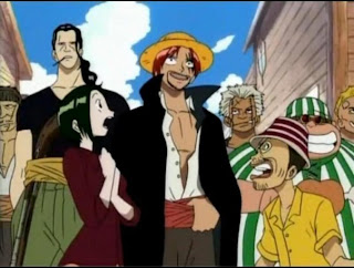 red haired pirates shanks le roux crew member one piece
