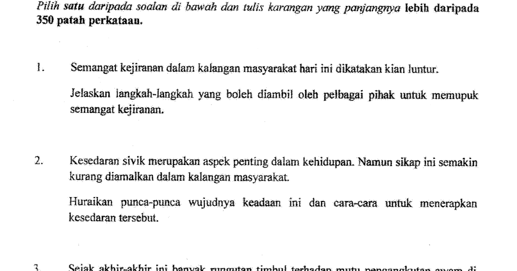 Contoh Soalan Kesalahan Bahasa Pt3 - Trust Me g