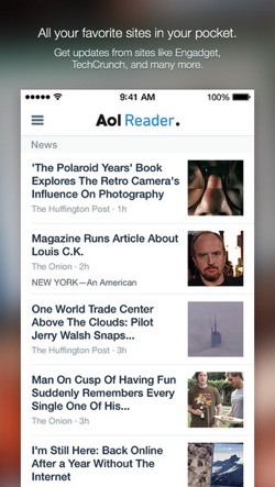 AOL Reader ios