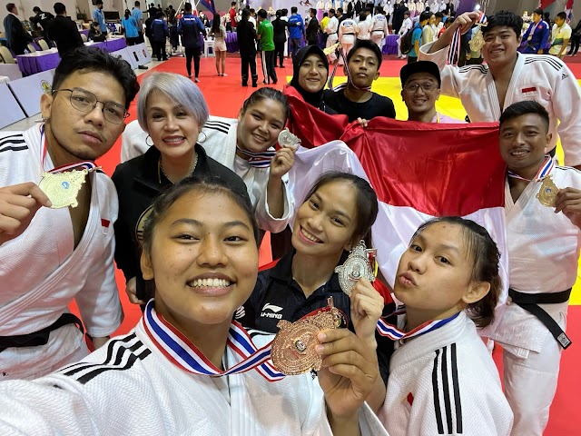 Indonesia Raih Empat  Medali Emas Thailand Internasional Judo Championship 2022