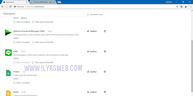Cara Menambahkan Ekstensi IDM ke Chrome