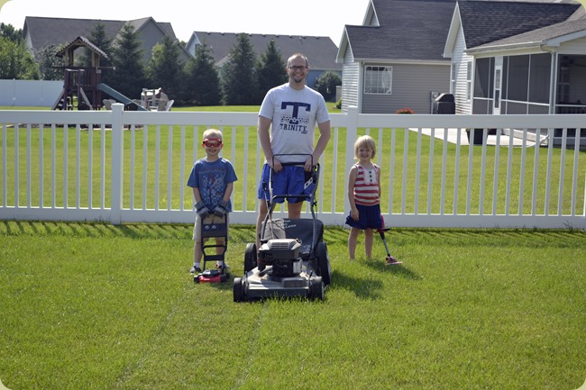 mowing helpers