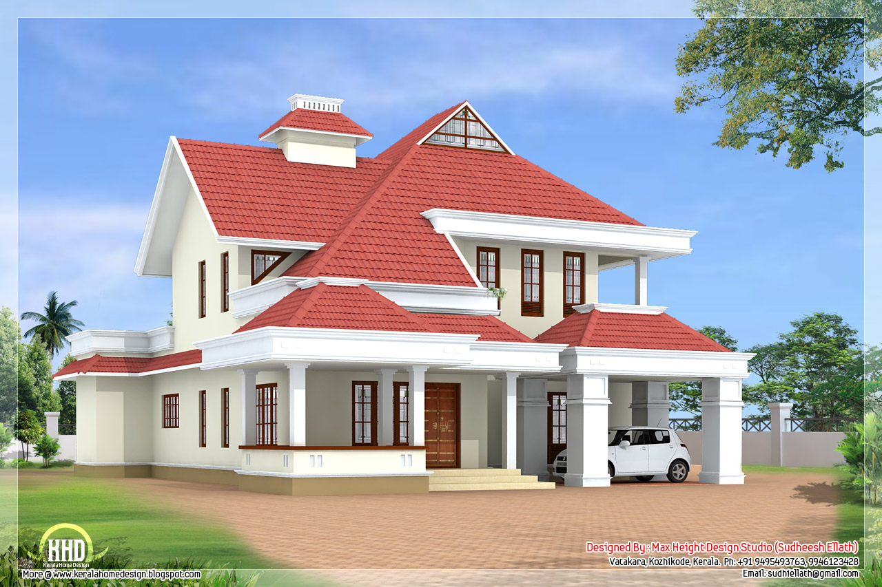 sincere-from-my-heart: 2900 sq.feet 4 bedroom home design