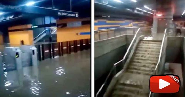 CERO MANTENIMIENTO | Se inundó la Línea 3 del Metro de Caracas