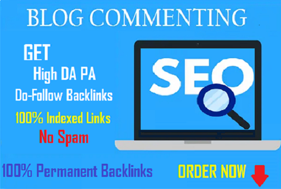 SEO backlinks using blog comments