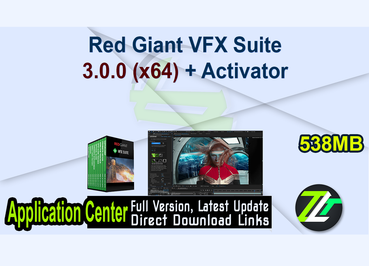 Red Giant VFX Suite 3.0.0 (x64) + Activator
