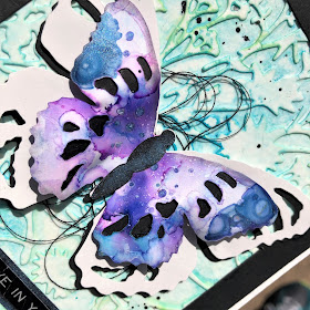 Tim Holtz Sizzix Tattered Butterfly Distress Oxide Sprays Alcohol Pearls Tutorial by Sara Emily Barker https://frillyandfunkie.blogspot.com/2019/03/saturday-showcase-tim-holtz-tattered.html 24