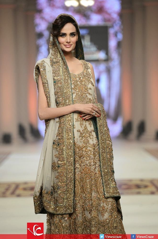 Pakistani designer bridal dress - Utho Jago Pakistan