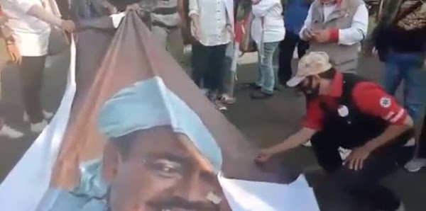 FPI: Pembakar Gambar Habib R1zieq Antek Rezim Anti Islam