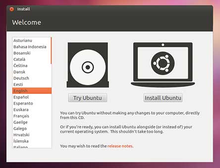 Cara install OS Linux Ubuntu di komputer 