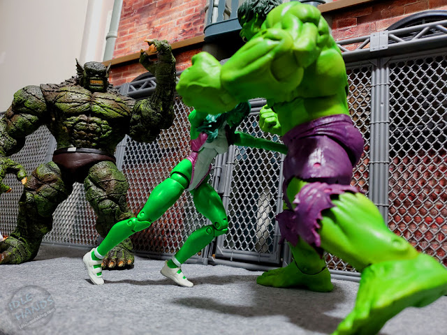 She-Hulk Appreciation Action Figure Shoot Hulk vs Abomination