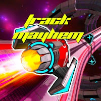 track mayhem game logo