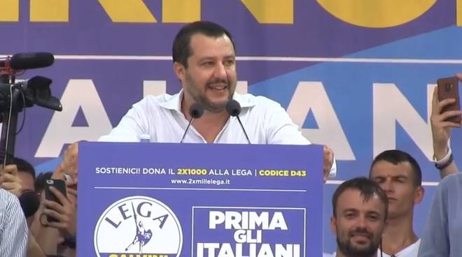 Salvini: "L'Italia che governeremo per i prossimi 30 anni non ha paura di niente e di nessuno"