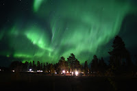 Zorza polarna w noc z 7 na 8 października. Nad Skellefteå w Szwecji. Creddit: Mats Olsson