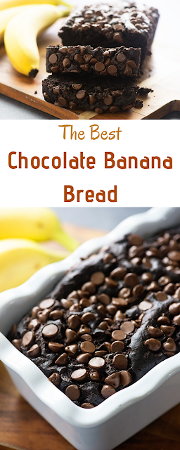 The Best Chocolate Banana Bread