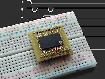 Read NAND Flash device signature with Arduino