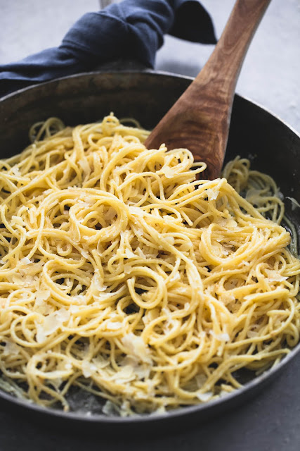 Creamy Parmesan Spaghetti