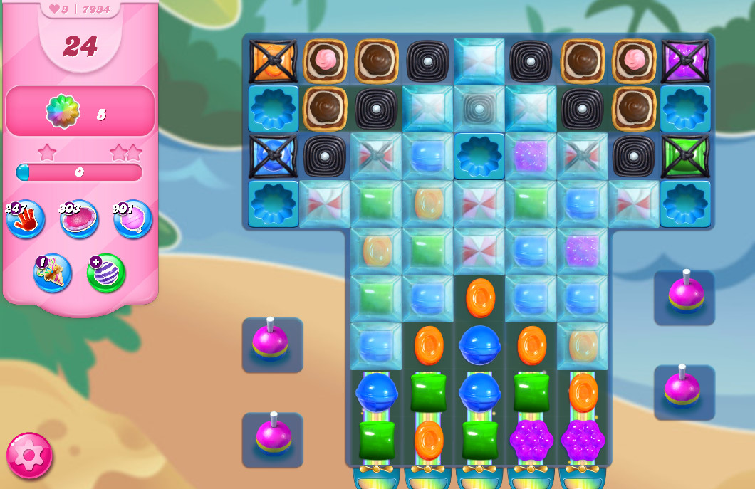 Candy Crush Saga level 7934