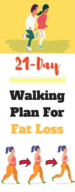 21-Days Walking Plan For Losing Weight, It Will Help the Pounds Melt Away