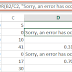 Remove errors in Excel with IFERROR and IFNA functions