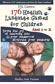 English language games for children, book for ESL teachers