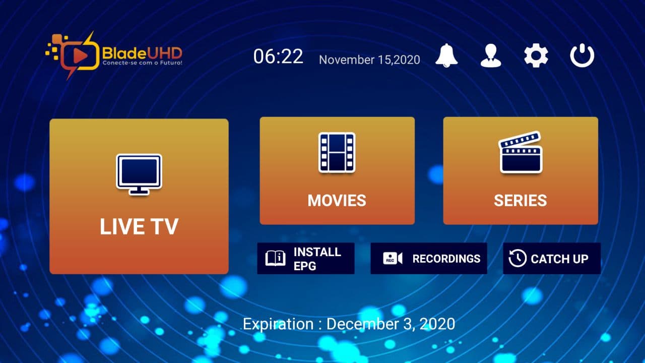 تطبيق BLADE UHD IPTV | كلم اسامه - تطبيق BLADE UHD IPTV ...