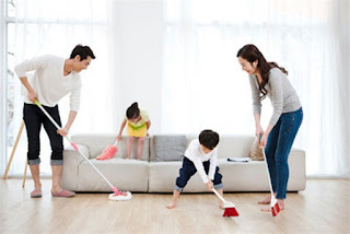 tips membersihkan rumah