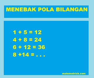 Permainan Matematika Menebak Pola Bilangan Yuk Belajar Permainan Matematika Menebak Pola Bilangan