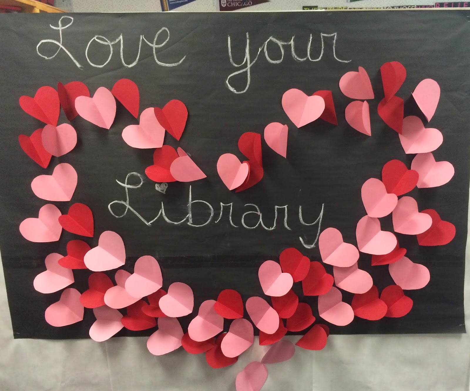Library Displays: Valentine's Day