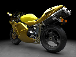 Yellow Sports Bike Normal