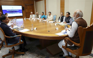 pm modi high level meeting for covid varient