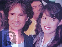 Roberto Carlos e sua segunda esposa, a atriz Myrian Rios. Foto exclusiva Blog *Roberto Carlos Braga*