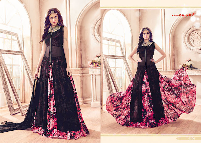 Black Color Designer Party Wear Salwar Suit 