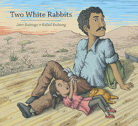 http://www.amazon.com/Two-White-Rabbits-Jairo-Buitrago/dp/1554987415/ref=sr_1_1?s=books&ie=UTF8&qid=1449240085&sr=1-1&keywords=two+white+rabbits