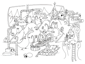 Coloring Pages Christmas Presents