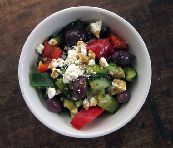The Big Salad: Greek-Style Keeper Vinaigrette + Salad 