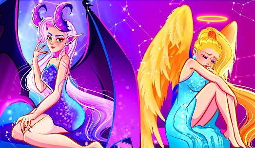 The EVIL Angel & The GOOD Demon