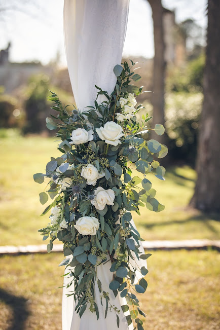 Wedding arbor flowers thomasville